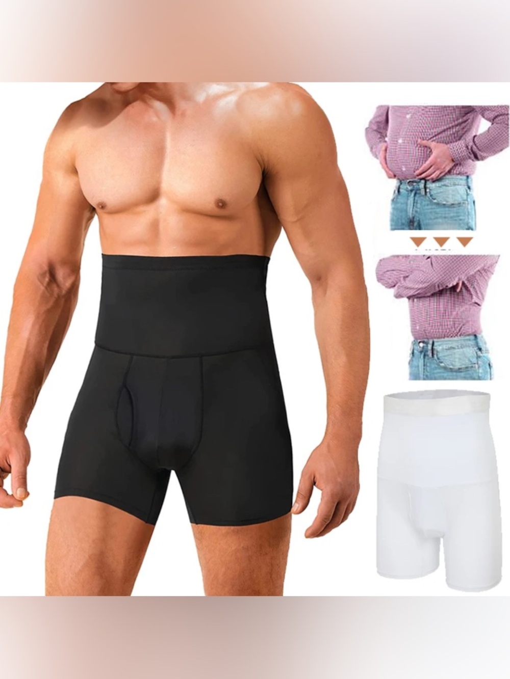 Corewear High-Waist Men's Shaping Shorts shape wear